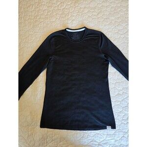 Patagonia Long Sleeve Capilene 1 Silkweight Crewneck Shirt Womens Medium Black